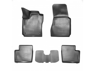 Коврики салонные для Smart Forfour W453 3D (2014) от NORPLAST Коврики салонные для Smart Forfour W453 3D (2014)