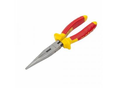 Длинногубцы прямые Insulated, 200мм, двухкомпонентные рукоятки//MATRIX PROFESSIONAL