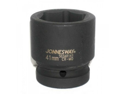 Головка торцевая ударная 1"DR, 41 мм, S03A8141 JONNESWAY от JONNESWAY Головка торцевая ударная 1"DR, 41 мм, S03A8141 JONNESWAY