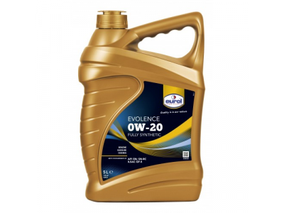 Масло моторное синтетическое "Eurol Evolence 0W-20", 5 л. от EUROL Масло моторное синтетическое "Eurol Evolence 0W-20", 5 л.