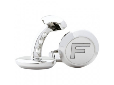 Посеребренные запонки Jaguar F-type 'F' Cufflinks Silver, артикул JJCLFTC от JAGUAR Посеребренные запонки Jaguar F-type 'F' Cufflinks Silver, артикул JJCLFTC